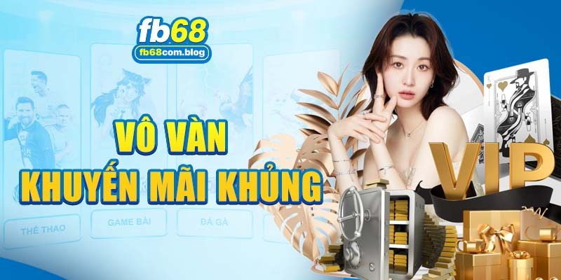 Khuyến mãi FB68 khủng luôn ngập tràn